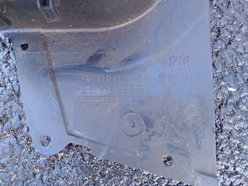 2019-2024 PEUGEOT 2008 MK2 Inner Wing Arch Liner Rear Left Side