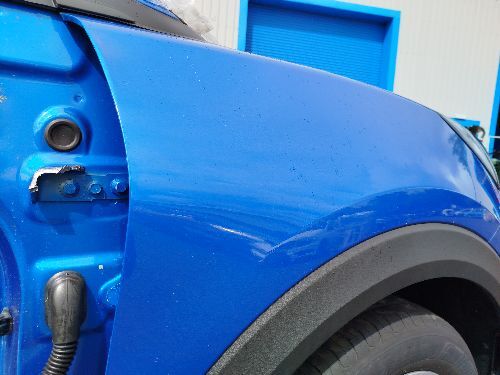 FORD PUMA MK2 2019-2024 Wing Right Side Blue 5JDC