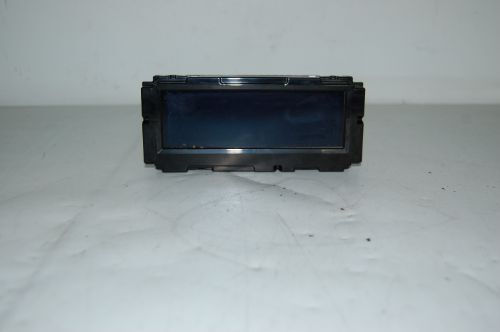 VAUXHALL Meriva 1.4 Petrol Display Screen