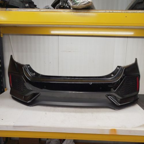 2017-2019 HONDA CIVIC MK10 Bumper Rear Black NH731P