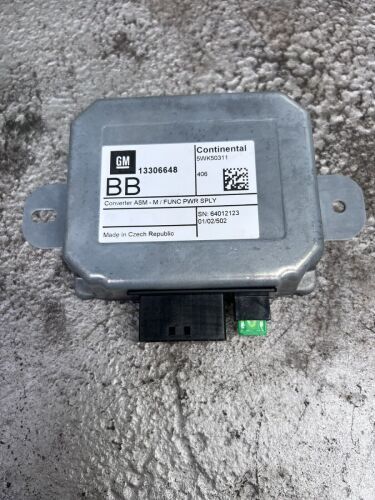 VAUXHALL ADAM MOKKA 12-ON SAT NAV POWER SUPPLY MODULE 13306648